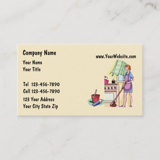 Mädchen-Visitenkarten Visitenkarte (Vorderseite)