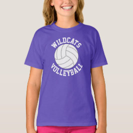 Mädchen Volleyball Benutzerdefinierter Teamname /  T-Shirt