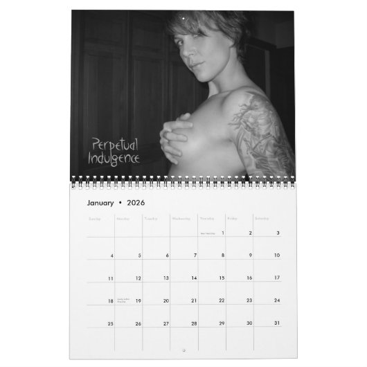 Mädchen von Bluelight Kalender (Jan 2026)