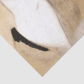 Mädchen von der Insel, Schjerfbeck Seidenpapier (Detail)