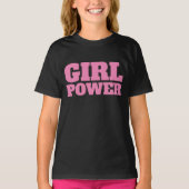 Mädchen von GIRL POWER Teenager T - SHIRT (Vorderseite)
