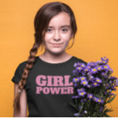 Mädchen von GIRL POWER Teenager T - SHIRT