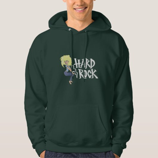 Mädchen von Hard Rock Hoodie (Vorderseite)