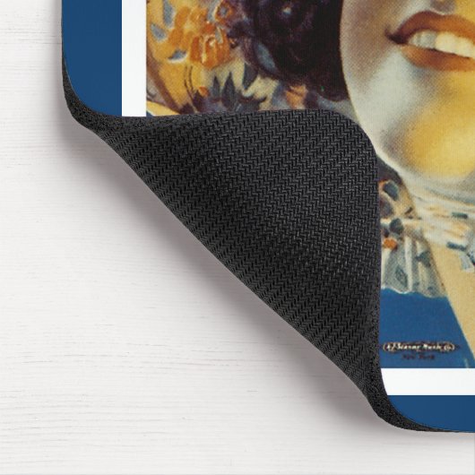 Mädchen von mir mousepad (Ecke)