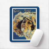 Mädchen von mir mousepad (Mit Mouse)