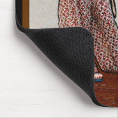 Mädchen von Sakura 2 Mousepad (Ecke)