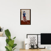 Mädchen von Sakura 2 Poster (Heimbüro)