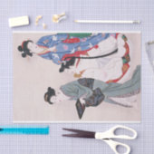 Mädchen von Yamaguchi Soken Seidenpapier (Handwerk)