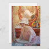 Mädchen vor einem Spiegel | Frederick Carl Friesek (Vorne/Hinten)