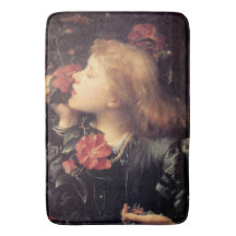 Mädchen wählen eine schöne Blume (von G.F. Watts)