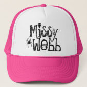 Mädchen Webb Truckerkappe (Vorderseite)