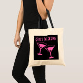 Mädchen weekend Partytasche mit rosa Tragetasche (Vorderseite (Produkt))