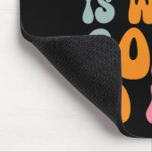 Mädchen werden es wert mousepad (Ecke)