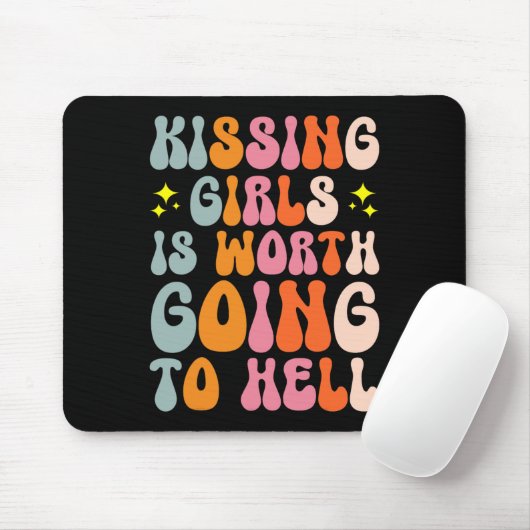 Mädchen werden es wert mousepad (Mit Mouse)