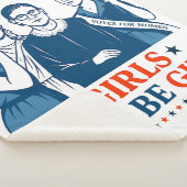 Mädchen werden Girls Patriotic Feminist 4. Juli Sherpadecke (3/4)