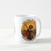 Mädchen werden Mädchen Deborah Sieg Kaffeetasse (VorderseiteRechts)
