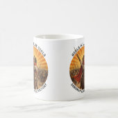 Mädchen werden Mädchen Deborah Sieg Kaffeetasse (Mittel)
