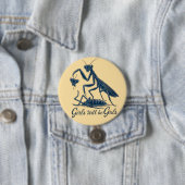 Mädchen werden Mädchen Knopf Button (Beispiel)