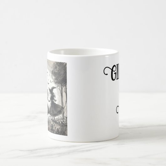 Mädchen werden Mädchen sein, die Hexen tanzen Kaffeetasse (Mittel)
