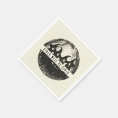 "Mädchen werden Mädchen sein | Niedliches Hexenver Serviette (Ecke)