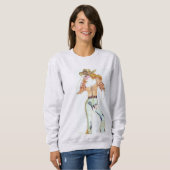 MÄDCHEN WERDEN MÄDCHEN SEIN SWEATSHIRT (Vorne ganz)
