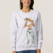 MÄDCHEN WERDEN MÄDCHEN SEIN SWEATSHIRT (Vorderseite)