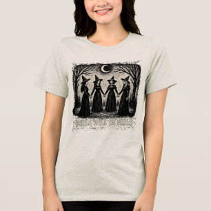 Mädchen werden Mädchen sein Tri-Blend Shirt