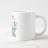 Mädchen werden Mädchen werden Mädchen 4. Juli Jumbo-Tasse (Rechts)