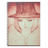 Mädchen wie Junge Notizblock (Vorderseite)