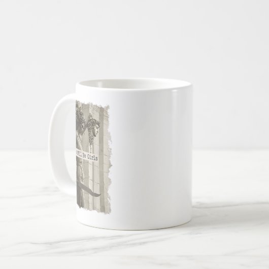 Mädchen wird die Mädchen Medusa Tank Top_1 Kaffeetasse (Vorderseite Links)