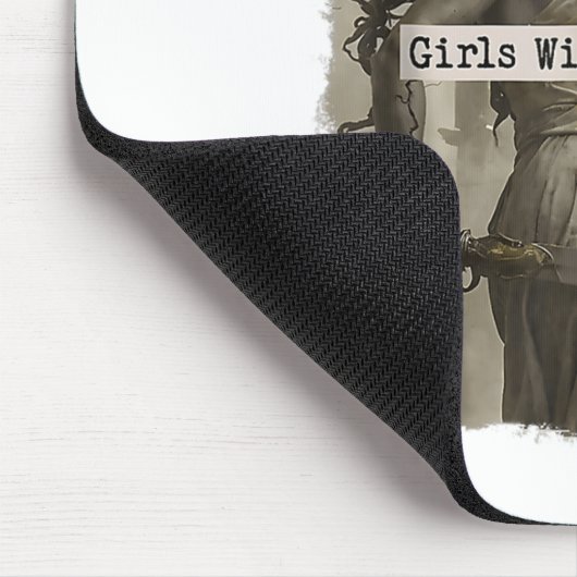 Mädchen wird die Mädchen Medusa Tank Top_1 Mousepad (Ecke)