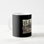 Mädchen wird Girl Funny Witch Hexe Vibes Hallowe Kaffeetasse (Vorderseite Links)