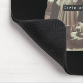 Mädchen wird Girl Funny Witch Hexe Vibes Hallowe Mousepad (Ecke)