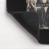 Mädchen wird Mädchen Hexenwitscher Witschy Vi sein Mousepad (Ecke)