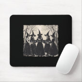 Mädchen wird Mädchen Hexenwitscher Witschy Vi sein Mousepad (Mit Mouse)