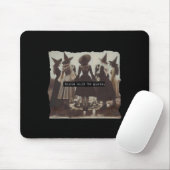 Mädchen wird Mädchen Hexerei Hexerei Spooky Saison Mousepad (Mit Mouse)
