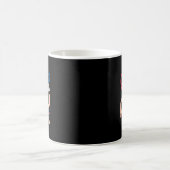 Mädchen wird Mädchen patriotischer feministischer Kaffeetasse (Mittel)