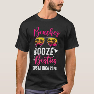 Mädchen-Wochenendausflug Costa Rica 2026 Strände A T-Shirt