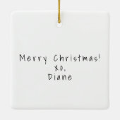 Mädchen-Wochenende Nashville Modeillustration Gesc Keramikornament (Rückseite)