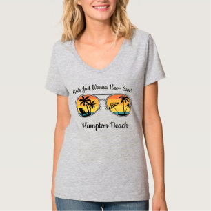 Mädchen wollen auch Sonne! T-Shirt
