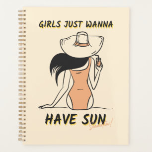 Mädchen wollen einfach nur Sonne – Chic Sommerurla Planer