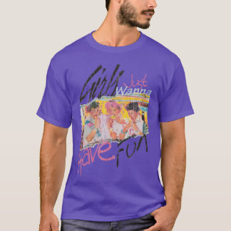 Mädchen wollen einfach nur Spaß haben 80er Retro T-Shirt