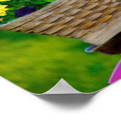 Mädchen wollen einfach Spaß haben, rosa Mädchen Fa Poster (Ecke)