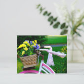 Mädchen wollen einfach Spaß haben, rosa Mädchen Fa Postkarte (Stehend Vorderseite)