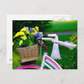 Mädchen wollen einfach Spaß haben, rosa Mädchen Fa Postkarte (Vorne/Hinten)