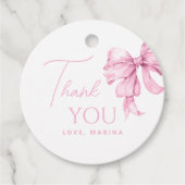 Mädchen wollen nur ein Geburtstag sein Geschenkanhänger (Vorderseite)