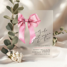 Mädchen wollen nur ein rosa Bow sein 1. Geburtstag