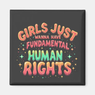 Mädchen wollen nur eine grundlegende menschliche G Magnet