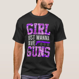 Mädchen wollen nur Gungs haben Frauen schießen 2 T-Shirt