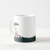 Mädchen Wollte einfach, Sonne zu haben Kaffeetasse (Vorderseite Links)